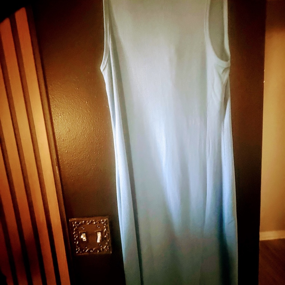 True Religion Blue midi dress NWT - Picture 14 of 15